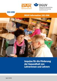 Detailseite: DGUV Informationen – Impulse für die Förderung der Gesundheit von Lehrerinnen und Lehrern