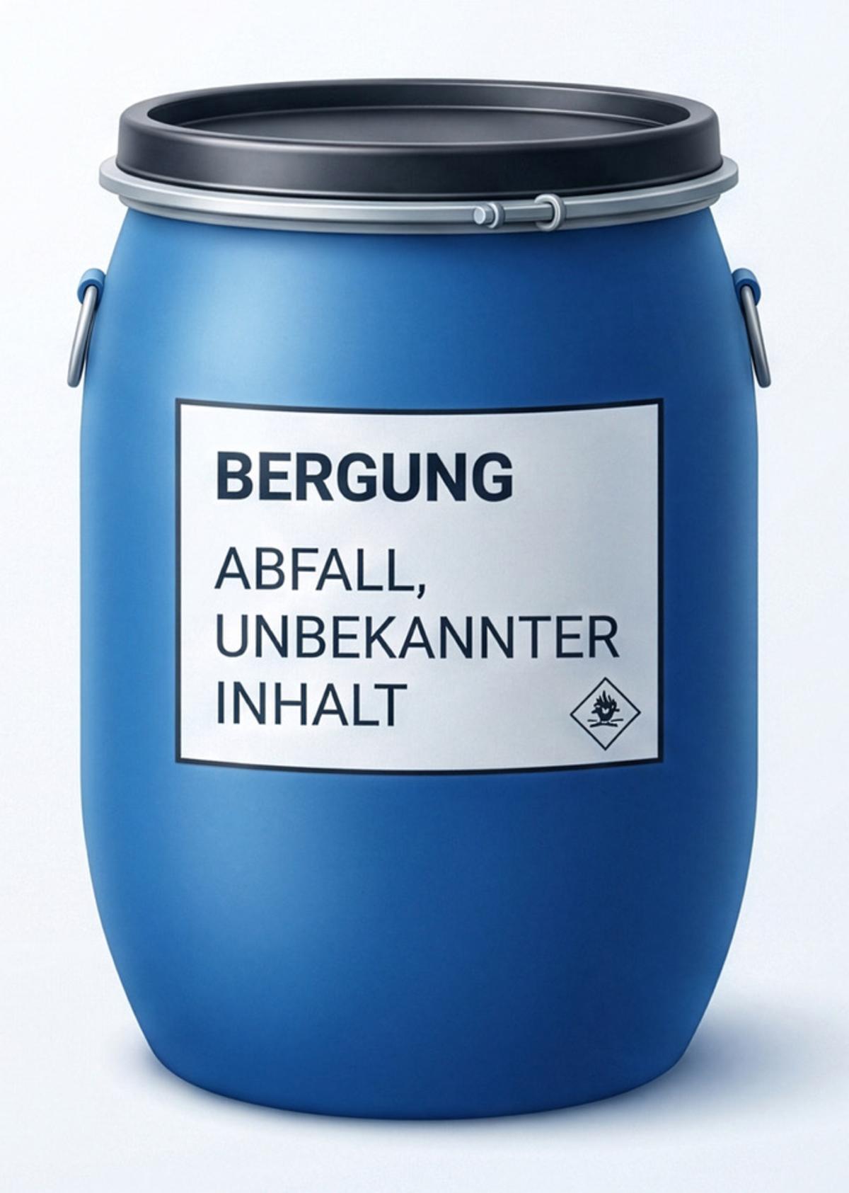 &Ouml;ffnet eine Lightbox: Bergungsfass