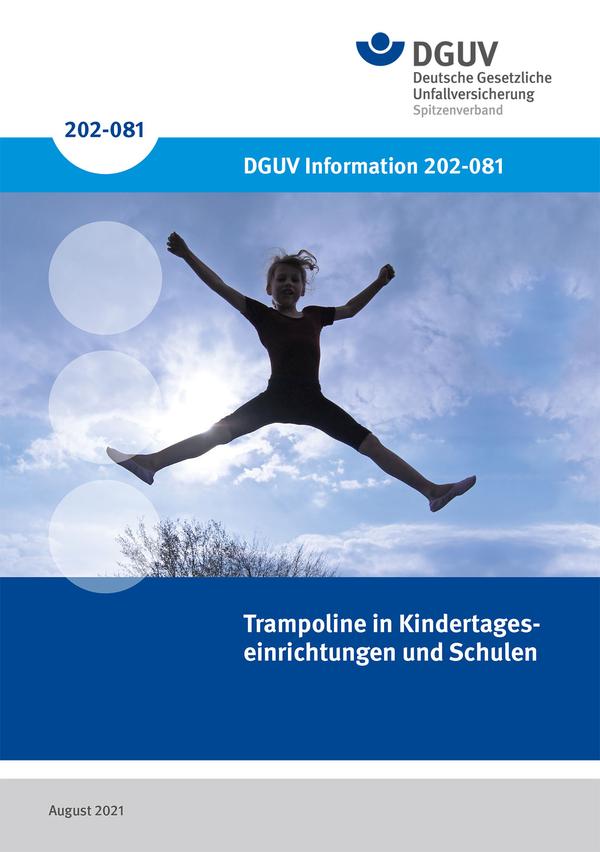 Detailseite: DGUV Informationen – Trampoline in Kindertageseinrichtungen und Schulen