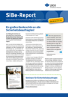 Titelseite SiBe-Report – Informationen für Sicherheitsbeauftragte, Ausgabe 03/2022