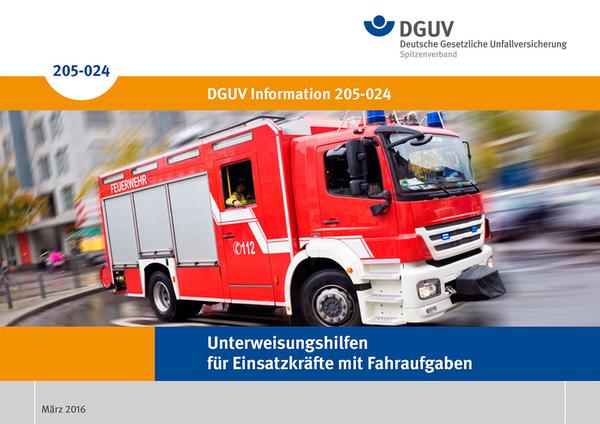 Detailseite: DGUV Informationen – Fahrunterweisung für Einsatzkräfte (mit CD) – Nur für Ausbilder erhältlich!
