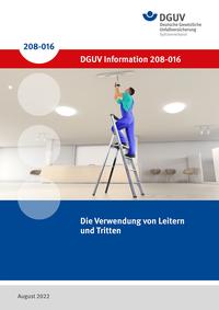 Detailseite: DGUV Informationen – Handlungsanleitung für den Umgang mit Leitern und Tritte