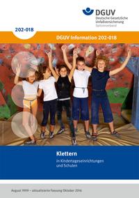 Detailseite: DGUV Informationen – Klettern in Kindertageseinrichtungen und Schulen
