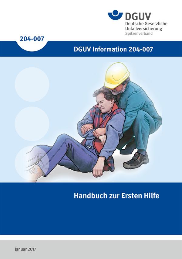 Detailseite: DGUV Informationen – Handbuch zur Ersten Hilfe
