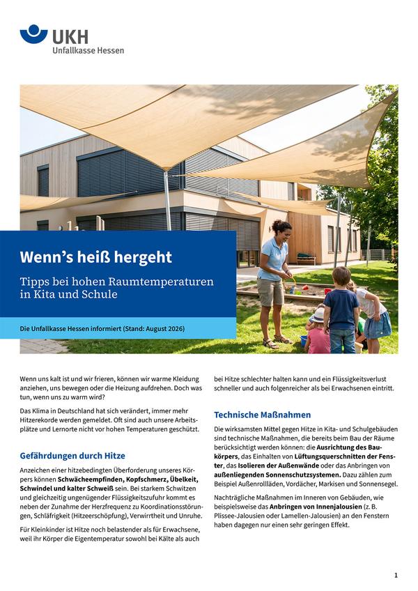 Detailseite: Merkbl&auml;tter &ndash; Wennʼs hei&szlig; hergeht