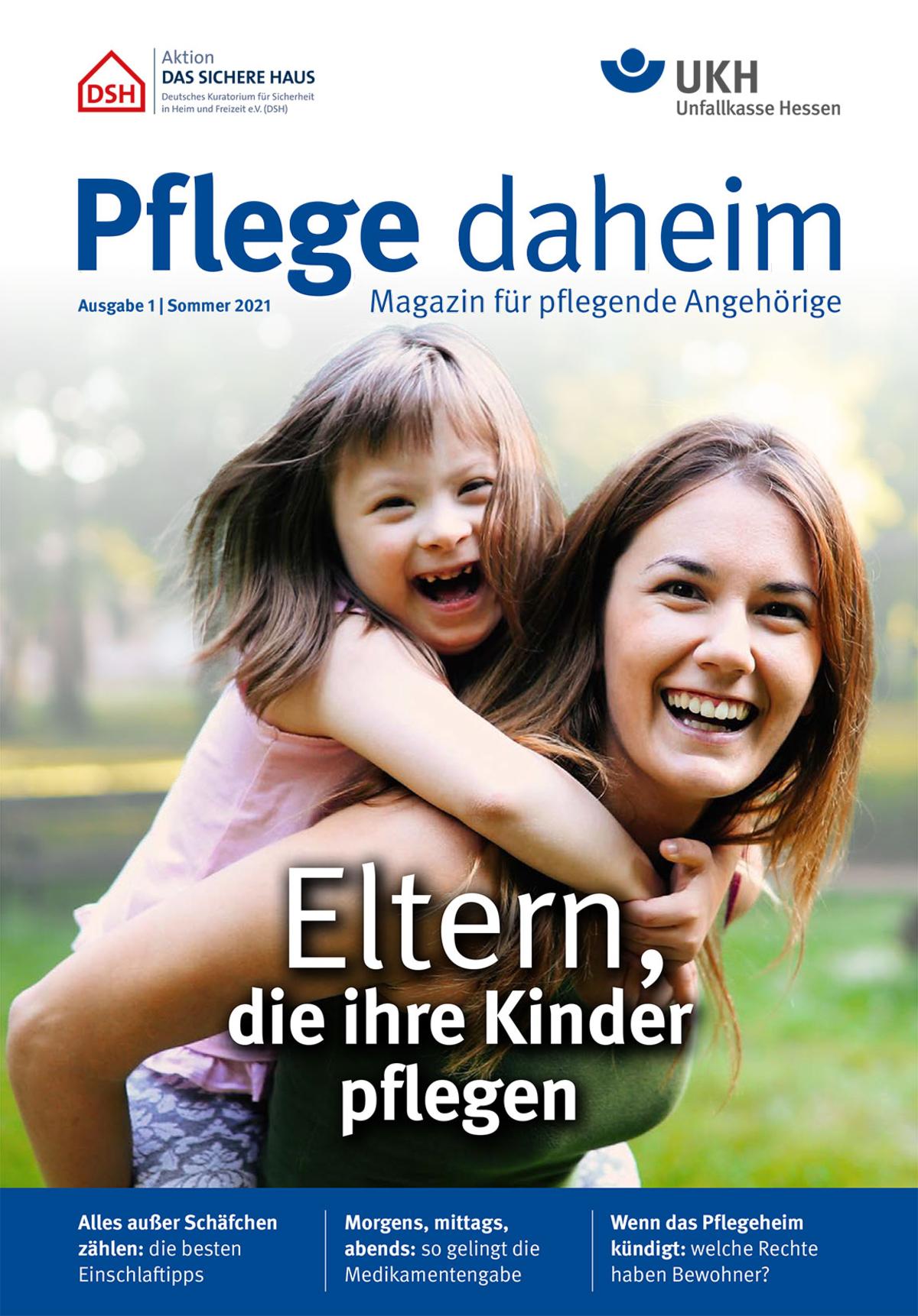 Magazintitel Pflege daheim, Ausgabe 02/2021