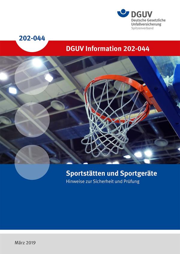 Detailseite: DGUV Informationen – Sportstätten und Sportgeräte