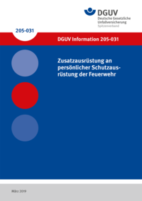 Externe Publikation ansehen: DGUV Informationen – Zusatzausrüstung an persönlicher Schutzausrüstung der Feuerwehr